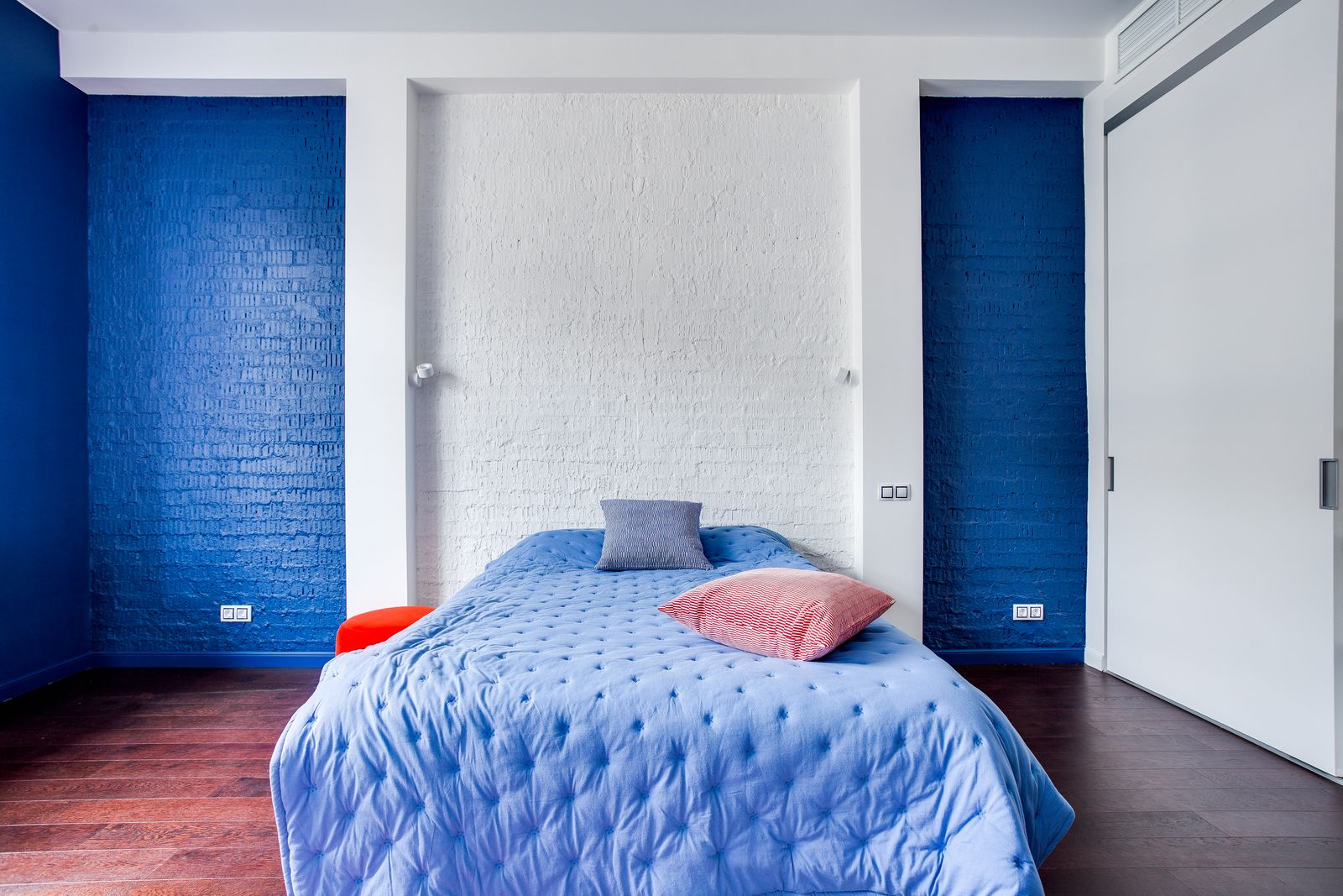 Bedroom after removal and repaint