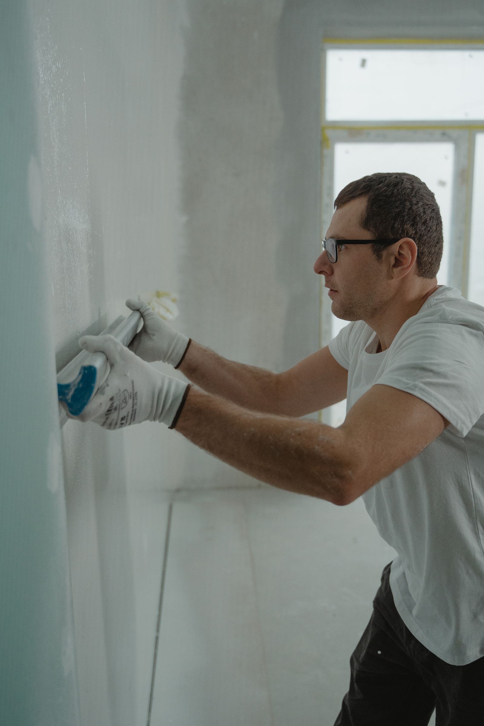 Wall prep & skim coating